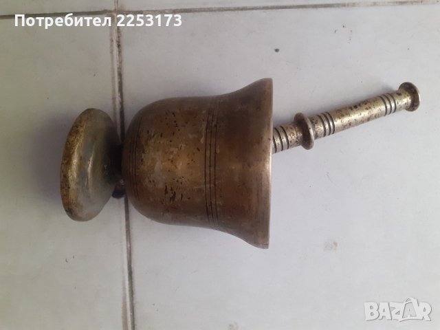 Бронзов хаван за декор, снимка 2 - Други - 44048679