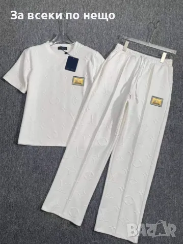 Louis Vuitton Дамски Спортен Комплект Тениска И Долнище🔝Дамски Спортен Екип Луис Витон Код A594, снимка 8 - Спортни екипи - 50370828