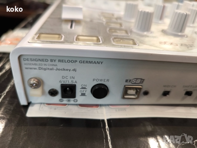 Dj mixer пулт миксер дж Reloop, снимка 7 - Ресийвъри, усилватели, смесителни пултове - 51979443