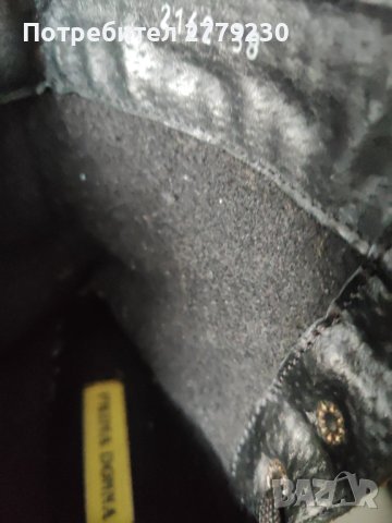 Дамски боти/кубинки Prima Donna N 38 от естествена кожа Перфектени, снимка 6 - Дамски боти - 43060275