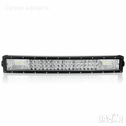 Мощен LED фар за автомобил подходящ за офроуд приключения LED BAR7 (324W, 53CM)