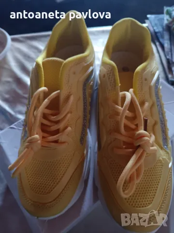 Маратонки в жълт цвят , снимка 8 - Маратонки - 49528905