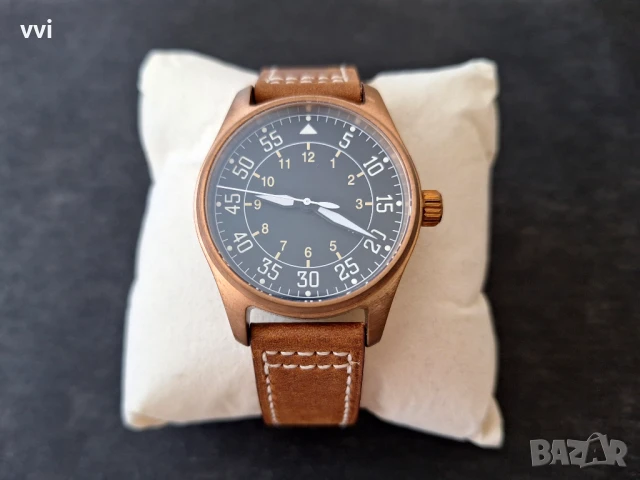 Автоматичен Пилотски часовник с бронзова каса