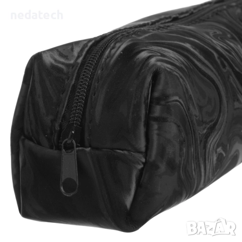 Училищен несесер, Черен,  20.5x5x6 см., снимка 2 - Ученически пособия, канцеларски материали - 51613581