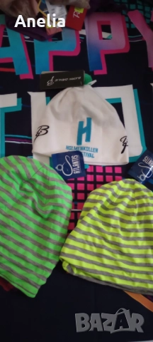 Шапки Идиотки 3 бр. С М, снимка 2 - Шапки - 52558250