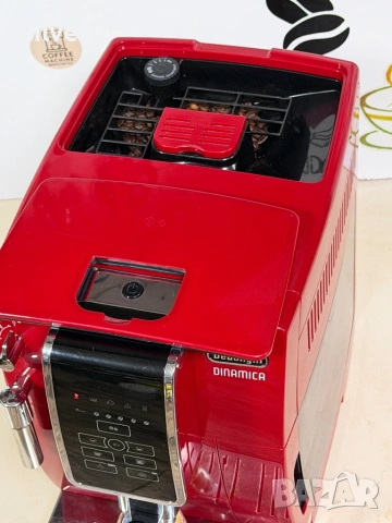 Кафемашина кафе автомат delonghi dinamica с гаранция, снимка 5 - Кафемашини - 53050379