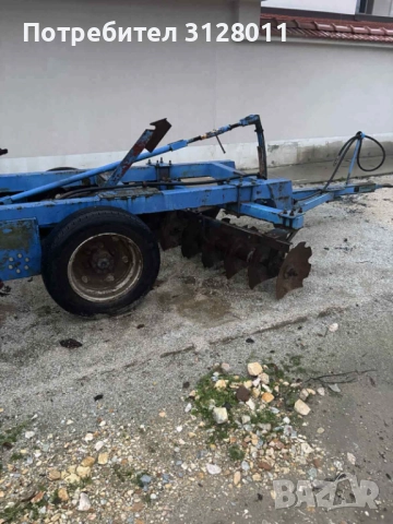Прикачена дискова брана, снимка 5 - Селскостопанска техника - 52828034