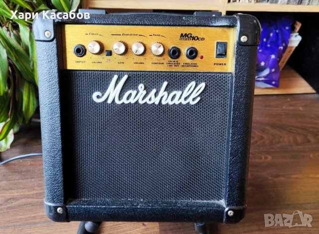 10-ватово кубе за китара Marshall MG10CD, снимка 1