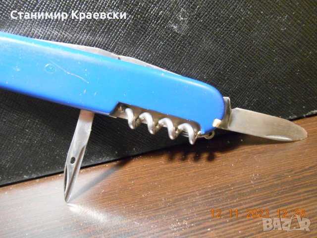 Victorinox Spartan in blue 12 Functions 91 mm - vintage, снимка 10 - Други - 42994275