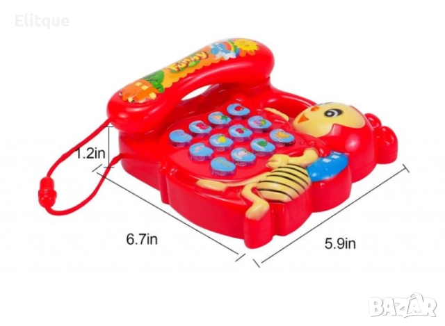Интерактивна играчка „Музикален телефон Пчела“ – Образователно забавление за деца, снимка 3 - Други - 52786642