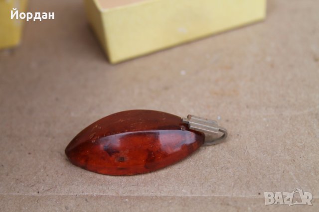 СССР Руско украшение висулка от кехлибар