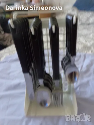 KОМПЛЕКТ прибори за хранене 2бр, снимка 2 - Прибори за хранене, готвене и сервиране - 48379540