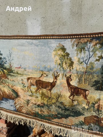 Старинен ковьор,покривка за стена #193, снимка 4 - Антикварни и старинни предмети - 39782537