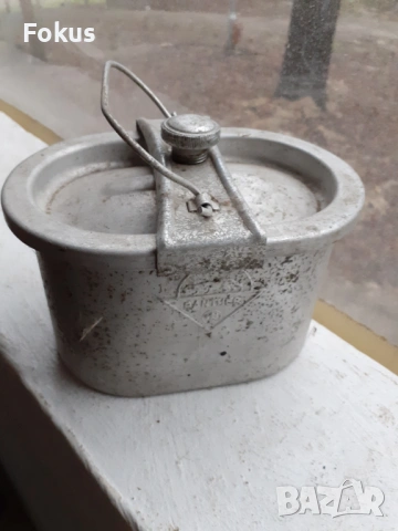 старо алуминиево немско канче за храна Panther