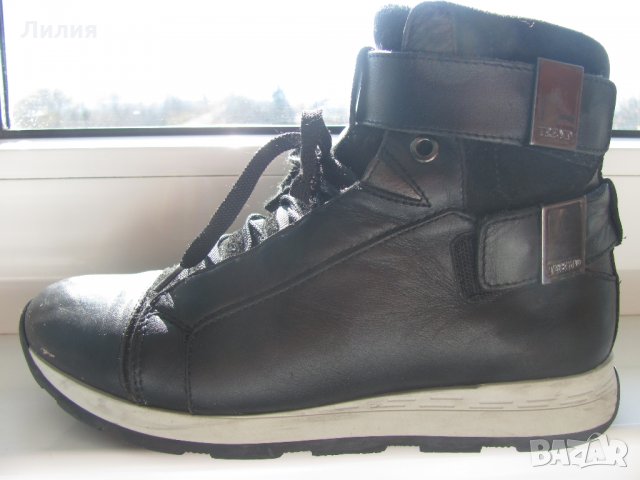 Боти за момиче/жена от хубава естествена кожа, стабилна студоизолираща подметка, снимка 12 - Дамски боти - 34621834