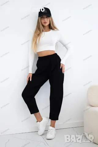 Punto Milano Дамски зимен панталон с джобове, 11цвята , снимка 6 - Панталони - 48233611