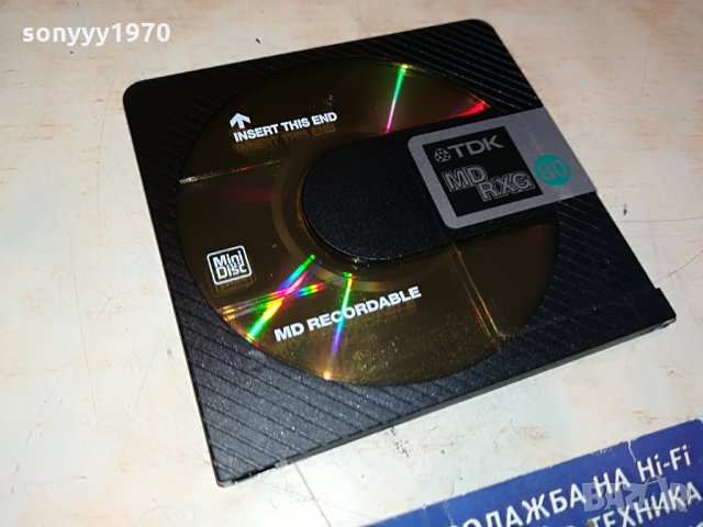 tdk md rxg 80-minidisc germany 1207211035, снимка 2 - CD дискове - 33493251
