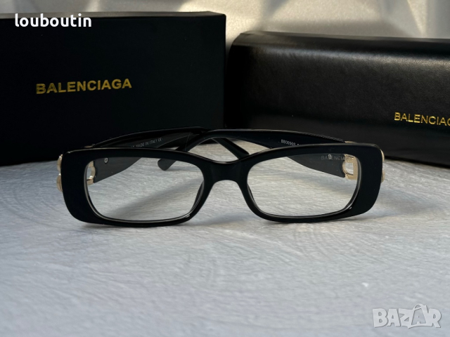 Balenciaga прозрачни слънчеви,диоптрични рамки очила за компютър , снимка 7 - Слънчеви и диоптрични очила - 44884668
