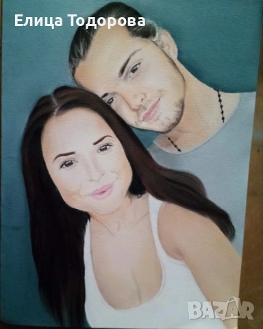 Ръчно рисувани картини - портрет или карикатура по ваша снимка, снимка 4 - Картини - 51512393