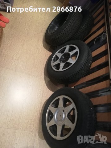 Джанти с зимни гуми за Форд 14, снимка 1