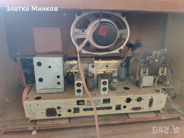 Лампово радио Stern Berlin VEB RTF Nauen 1960г., снимка 10 - Антикварни и старинни предмети - 49544889