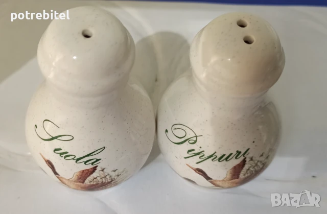 Порцеланов комплект за сол и пипер / нови - Финландия за 5 €вро, снимка 4 - Аксесоари за кухня - 51100935