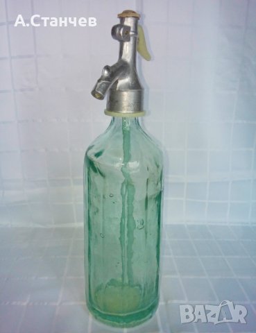 Старо румънско шише за сода (сифон), снимка 2 - Антикварни и старинни предмети - 44016865