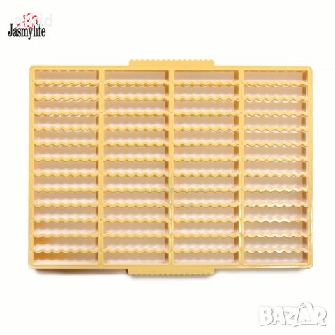 Грамаден резец форма шаблон за рязане изрязване на къдрави солети солетки пръчици гризини пластмасов, снимка 2 - Форми - 34813423