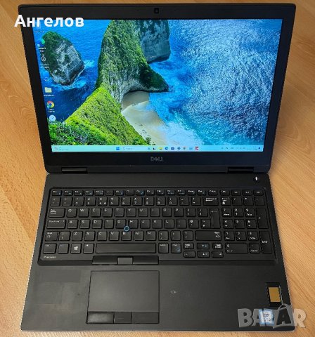 Dell precision * 7530 32gb ram 512gb ssd i5-8300H nVidia P1000 15.6” FHD лаптоп работна станция