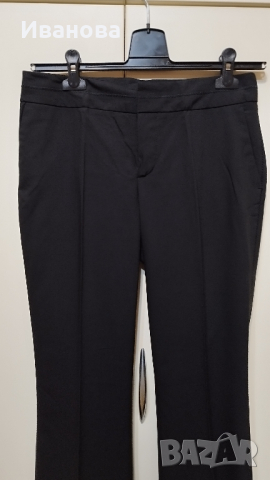 Елегантен черен панталон МЕХХ, снимка 6 - Панталони - 44846970