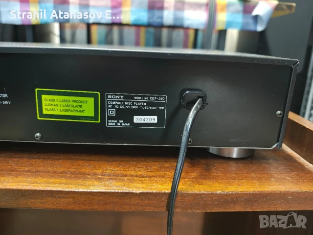 Sony CDP-590 Сиди Плеър, снимка 13 - Други - 50543021