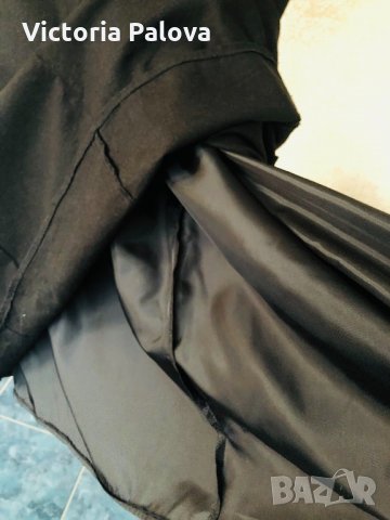 Черна рокля BEXLEYS WOMAN лен и вискоза, снимка 5 - Рокли - 32216359