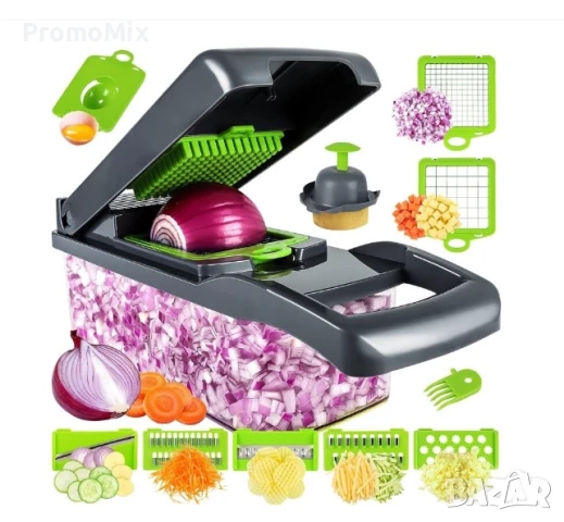 Мултифункционално кухненско ренде Blaumann BL-3952 14в1 Мулти ренде Кухненско ренде