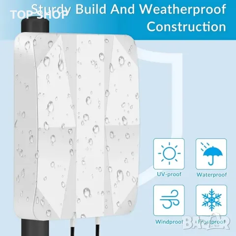 Външна 4G LTE 5G панелна антена Насочена антена Mimo 700-2700 | 3300-3800MHz до 12dBi, снимка 3 - Друга електроника - 48793306