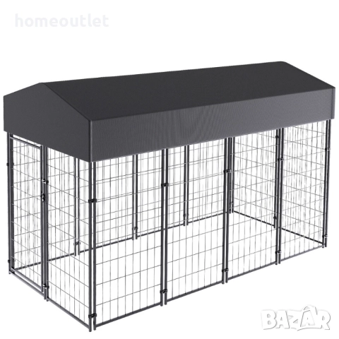 ПРОМОЦИЯ Клетка за кучета със стабилна метална конструкция BINGO PAW JJ-XZ171-L