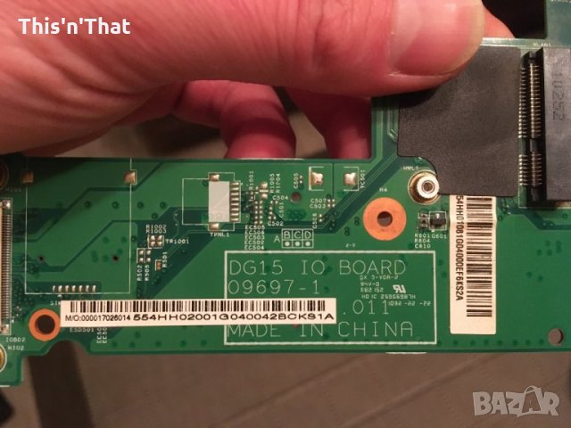 Захранващ модул за Dell Inspiron M5010 N5010 Dg15 USB DC in IO Jack Power Board, снимка 5 - Лаптоп аксесоари - 35054623