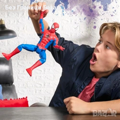 Нова играчка Marvel Spider-Man 12 inch 30см Фигурка Супергерой Пози 4+, снимка 4 - Други - 53390614