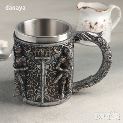 4309 3D чаша Стражи сувенирна халба подарък за мъж, 400ml