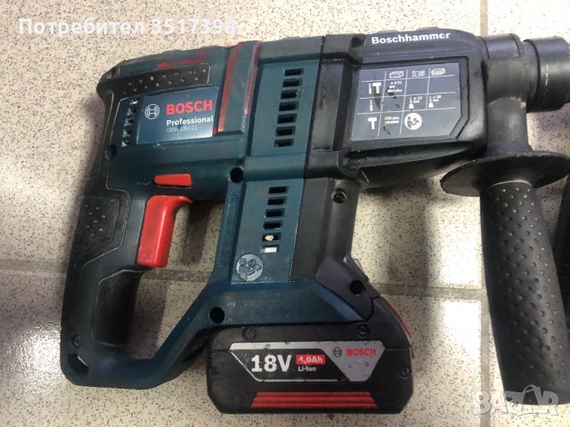 Безчетков перфоратор Bosch , снимка 5 - Бормашини - 43422755