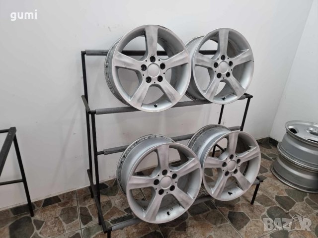 4бр 16ски джанти MERCEDES 5х112мм A160049, снимка 6 - Гуми и джанти - 43868173