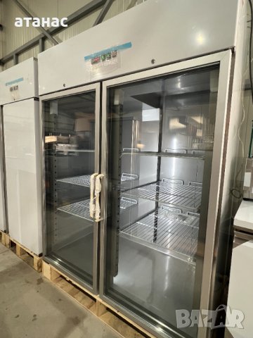 Професионален Хладилен шкаф/Витрина Двоен! НОВО!, снимка 3 - Обзавеждане на кухня - 43195887