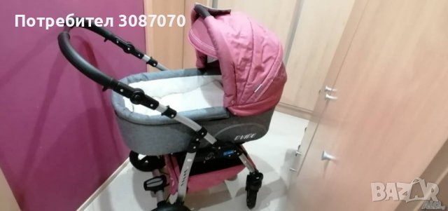 Комбинирана бебешка количка 2в1+подарък лятна, снимка 7 - Детски колички - 33253918
