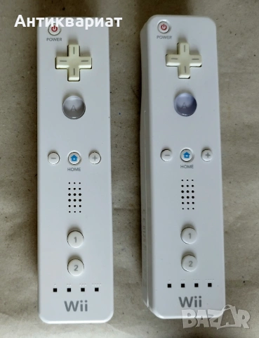 2 броя оригинални джойстик + волан за Nintendo Wii, снимка 3 - Аксесоари - 53443359