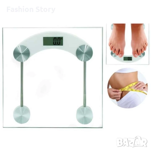 Дигитален кантар, батерия, LCDекран, 180кг, снимка 2 - Други стоки за дома - 51646516