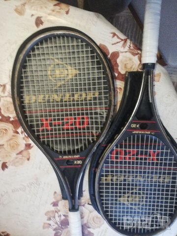 Тенис ракети Dunlop X-20, снимка 4 - Тенис - 38035454