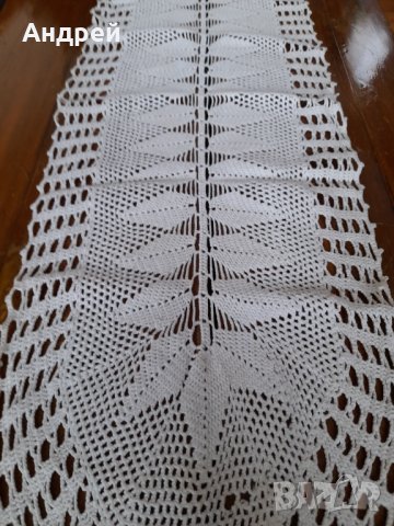 Стара плетена покривка #20, снимка 2 - Антикварни и старинни предмети - 44086924