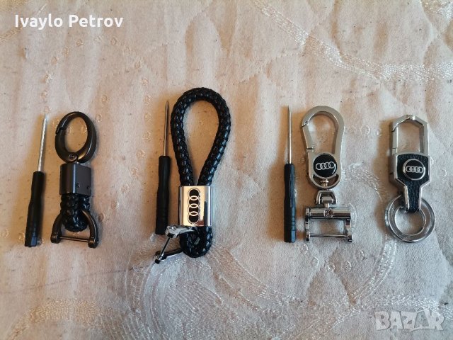 Стилни метални или кожени ключодържатели - различни модели , снимка 2 - Аксесоари и консумативи - 32443000