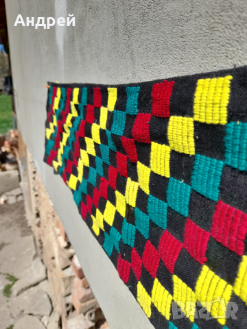 Старинна тъканица,бродерия,ковьор #2, снимка 4 - Антикварни и старинни предмети - 36551767