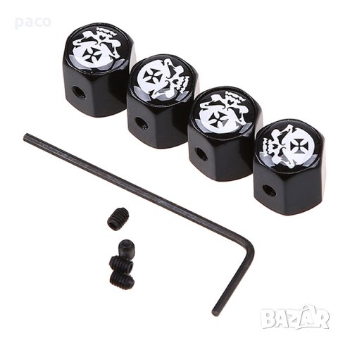 Защита от кражба! Метални капачки за вентили! harley davidson, снимка 3 - Аксесоари и консумативи - 32792485