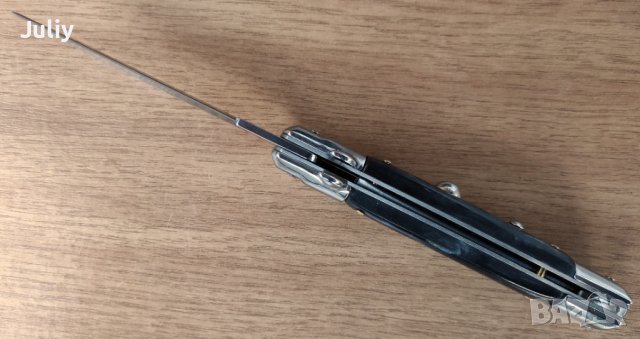 Автоматичен сгъваем  нож АКC Italy / Stiletto / - 9 инча, снимка 11 - Ножове - 39794519